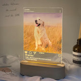 Instagram Style 3D Led Lamp Gift – Personalized Anniversary Gift