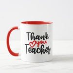 Thank You Teacher Mug