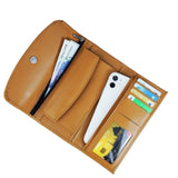 Ladies Leather wallet keychain set