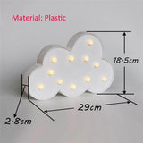 Cloud Shape Night Light Children Led Lamp