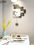Numeric Righty Wall clock