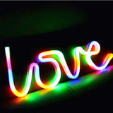 Love neon wall decor