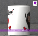 Personalized Photo Mug - Love theme