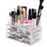 Transperent Multi purpose cosmetics organizer