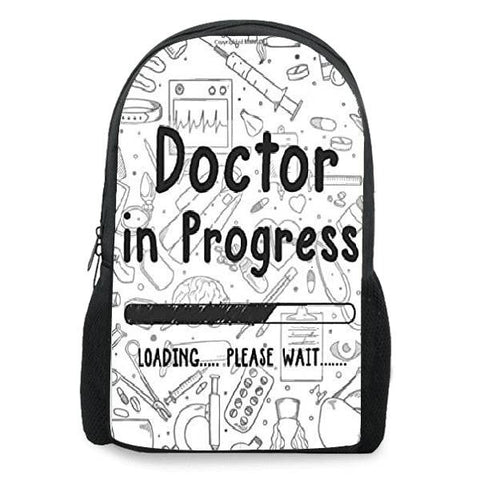 Doctor in Progress Customized backpack