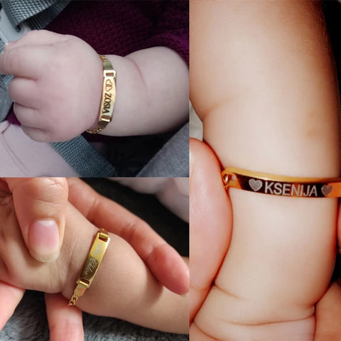 Kids name bracelets