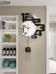 Numeric Righty Wall clock