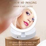 Fold Way magnifying mirror Led