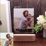 Instagram Style 3D Led Lamp Gift – Personalized Anniversary Gift