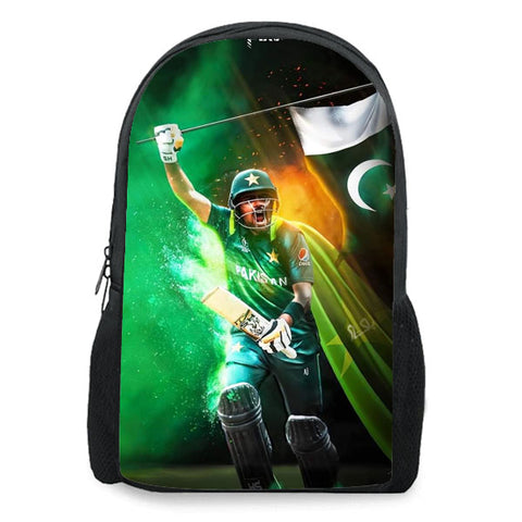 Babar Azam backpack