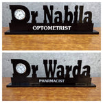 Doctors Table Name Clock