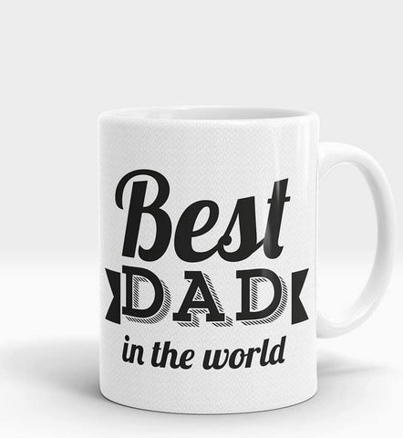 Best dad in the world mug