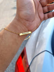 Customized Bar plate necklace