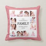 Personalized Family Photo Cushion