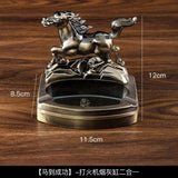 Running Horse metal ashtray