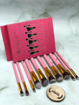 Anastasiya 10 pcs brush set