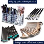 Crystal Acrylic Brushes Oeganizer