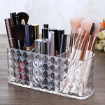Crystal Acrylic Brushes Oeganizer