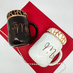 Mr & Mrs pair mugs