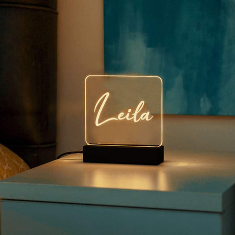 Personalized Name lamp