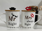 Mr & Mrs mugs