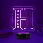 Custom Alphabet Name lamps