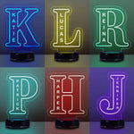 Custom Alphabet Name lamps