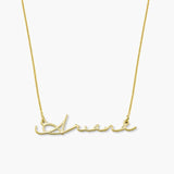 Signature Name necklace