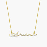 Signature Name necklace