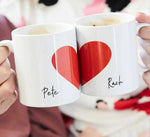Couple Pair Mugs | Love Mugs | Wedding Gift