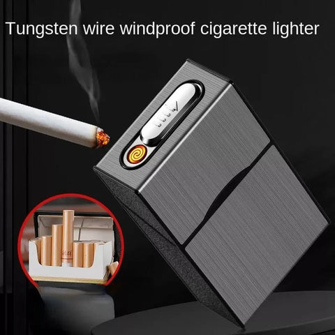 Ciggrete case Electric lighter