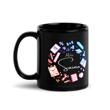 Black Name Mug for Teachers