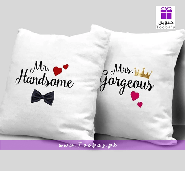 Mr & mrs pillows deals