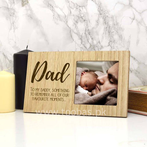 Dad Photo Plaque