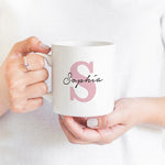 S Alphabet name mug