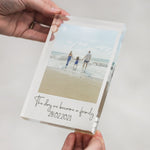 The Day We become Family acrylic Block