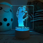 Picture Led Illusion Lamp  | Wedding or Anniversary Gift