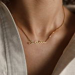 Classy style Name necklace