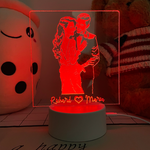 Picture Led Illusion Lamp  | Wedding or Anniversary Gift