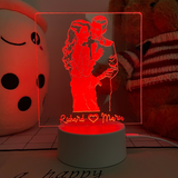 Picture Led Illusion Lamp  | Wedding or Anniversary Gift