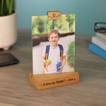 Personalized Acrylic Photo frame with base