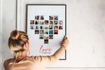 Heart Collage photo frame