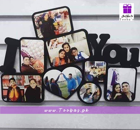 I Love You Photo Frame | Anniversary Gift