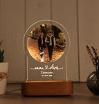 Personalized Night Light with Your Photo - Romantic Gift for Couples