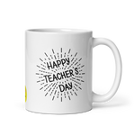 Teachers Name Mug White